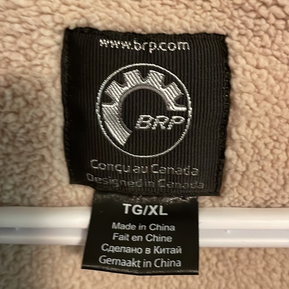 Insulated Red & Navy Plaid Button-Down Shirt Jacket - Picture 2 of 4